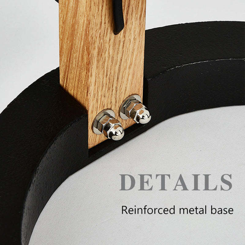 Muto Minimalista LED Lampada da Terra Metallo Legno Arco Soggiorno/Camera da Letto
