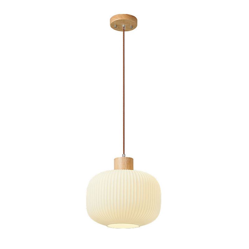 Muto Moderno Legno/Vetro Lampade a Sospensione Bianco Soggiorno Camera da Letto