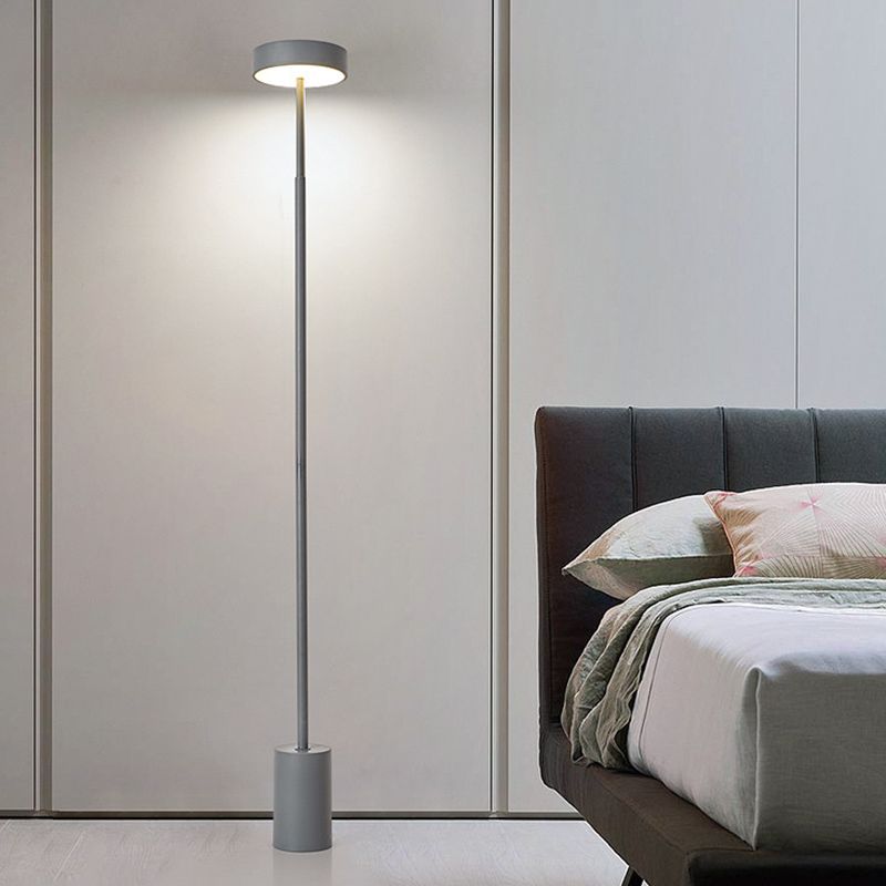 Arisha Design LED Lampada da Terra Metallo/Acrilico Salotto Moderno Minimalista Semplice
