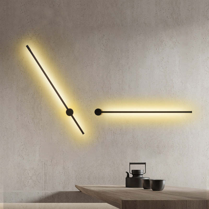 Arisha Moderno Minimalismo LED Linea Applique Soggiorno