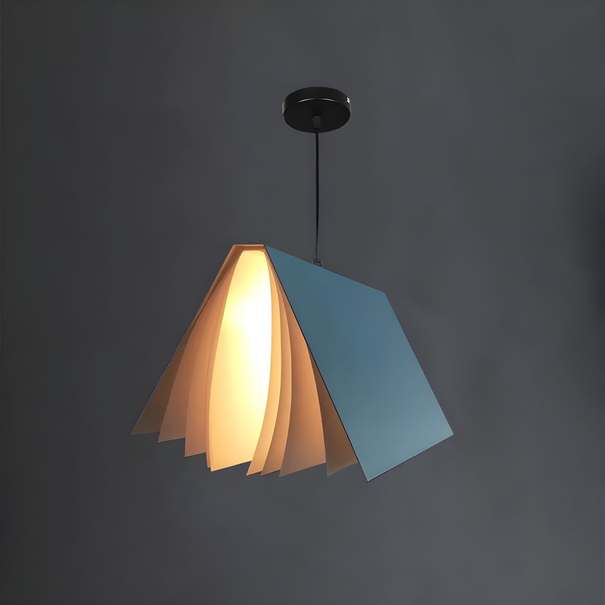 Arisha Creative Libro Metallo Plastica Lampade a Sospensione Camera da Letto