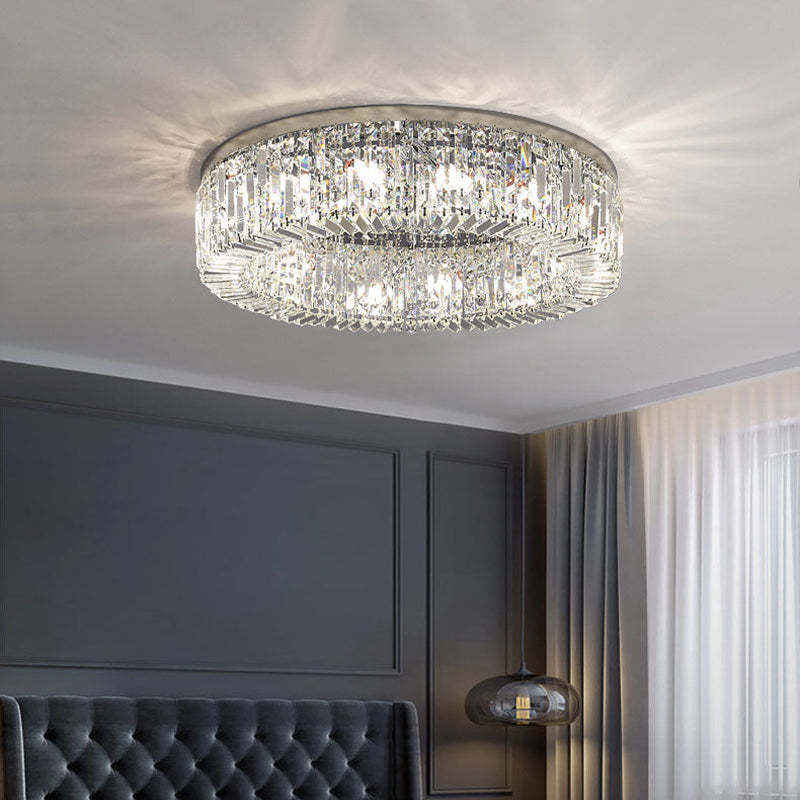 Kristy Lusso Cristallo LED Metallo/Cristallo Plafoniera Candeliere Oro