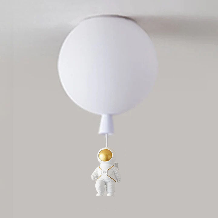Aria Plafoniera Moderna a Forma di Palloncino di Astronauta