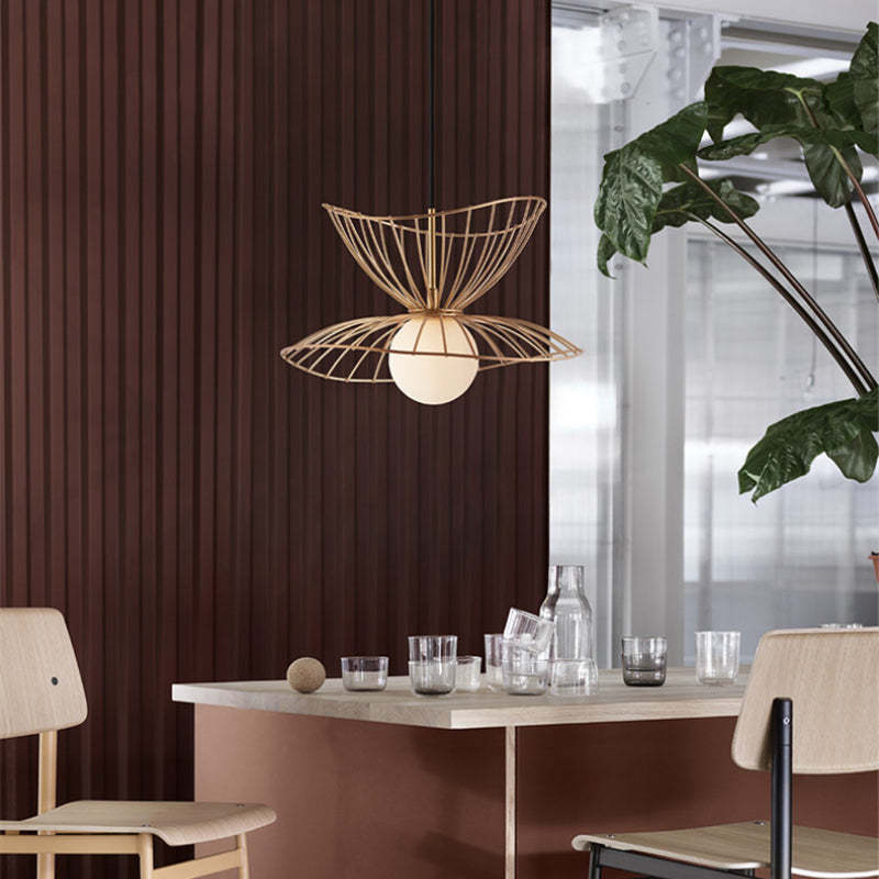 Renée Moderne LED Lampade a Sospensione Metallo Oro/Nero Cucina