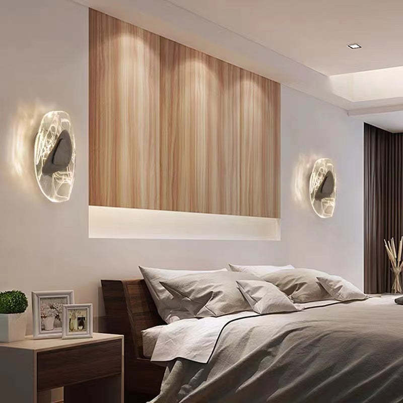 ArishaModerno LED Arte Deco Irregolare Applique Metallo/Acrilico Nero/Oro