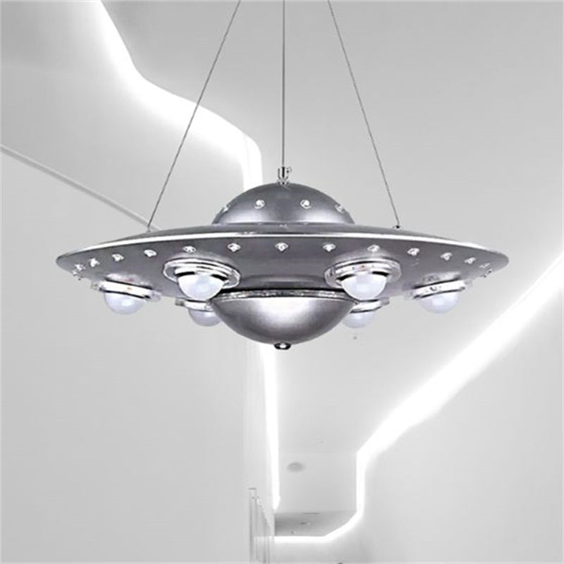 Silva Moderno UFO Metallo Lampada a Sospensione Bambini