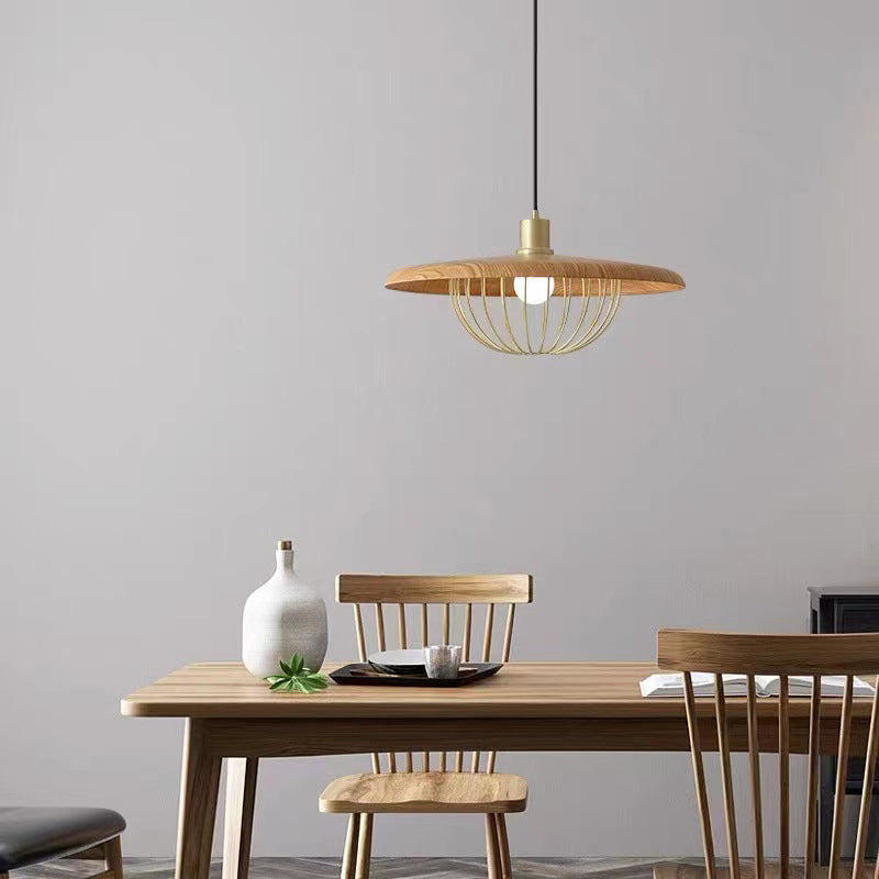 Arisha Moderno LED Lampada a Sospensione Metallo Oro/Marrone/Grigio/Nero/Legno Sala da Pranzo/Soggiorno/Camera da Letto