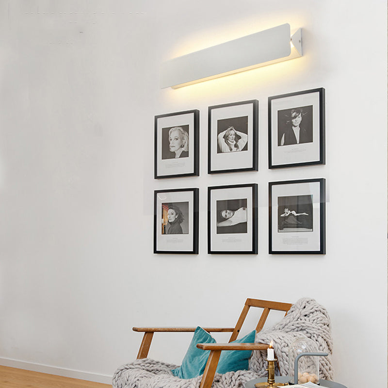 Ray Moderne LED Applique da Interno Metallo Bianco Ruotabile