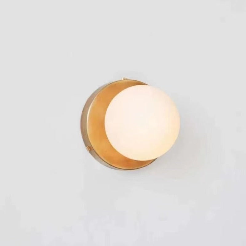 Aria Lampada da Parete Moderna LED in Metallo per Camera da Letto