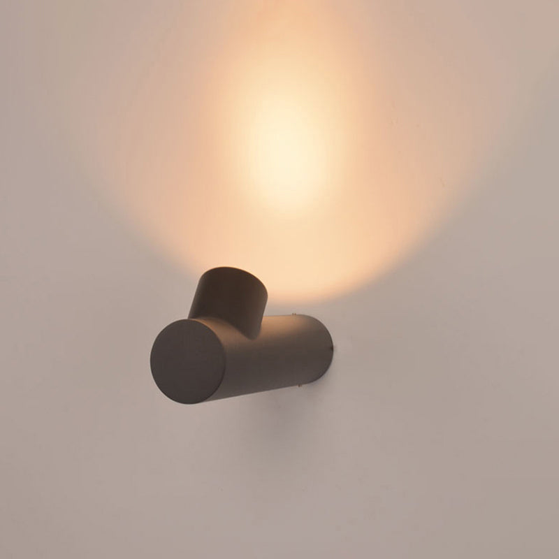 Ray Moderne LED Lampade da Esterno Bianco/Nero Impermeabile