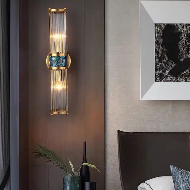 Arisha Lussa Metallo Acrilico Applique Camera da letto Soggiorno Sala da Pranzo