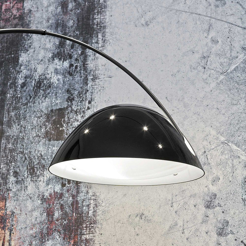 Avi Moderna LED Lampada da Terra Metallo Canna da Pesca Nero Soggiorno/Camera da Letto