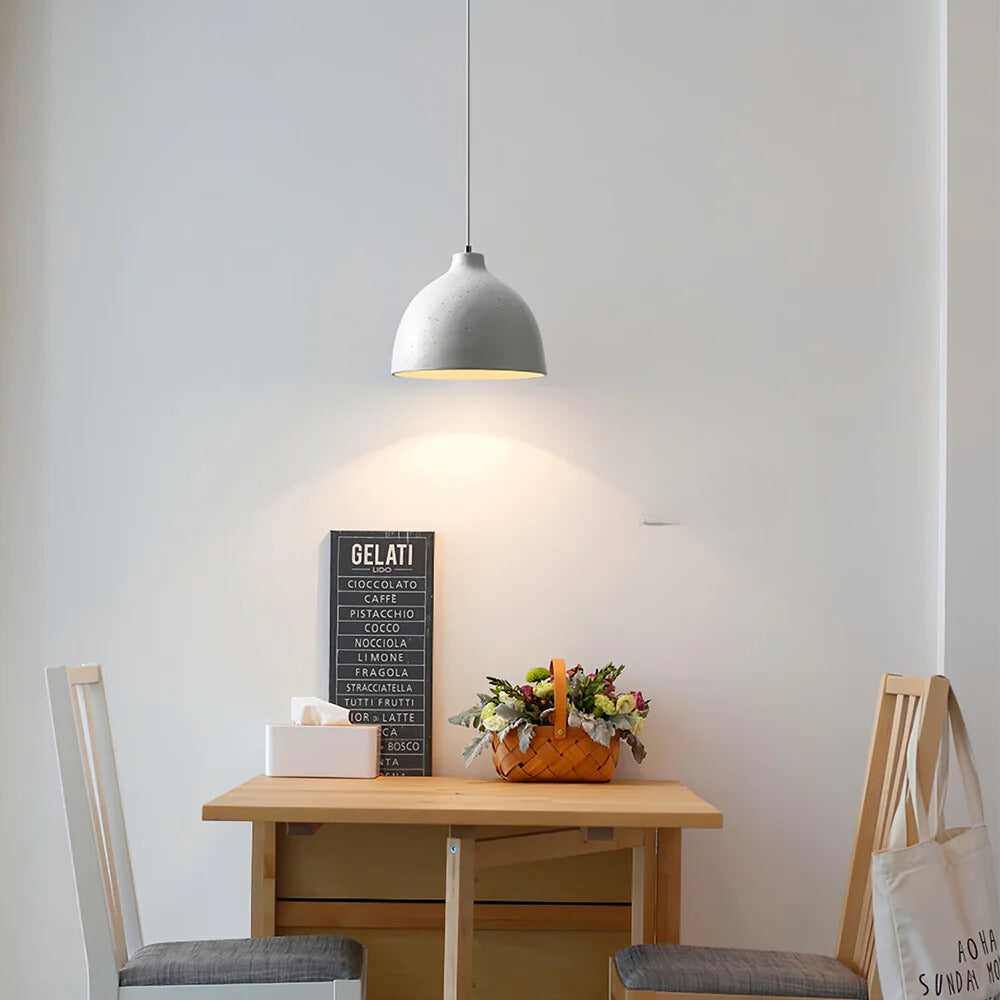 Avi Industriale Resina Sospensione Bianco Arancione Cucina