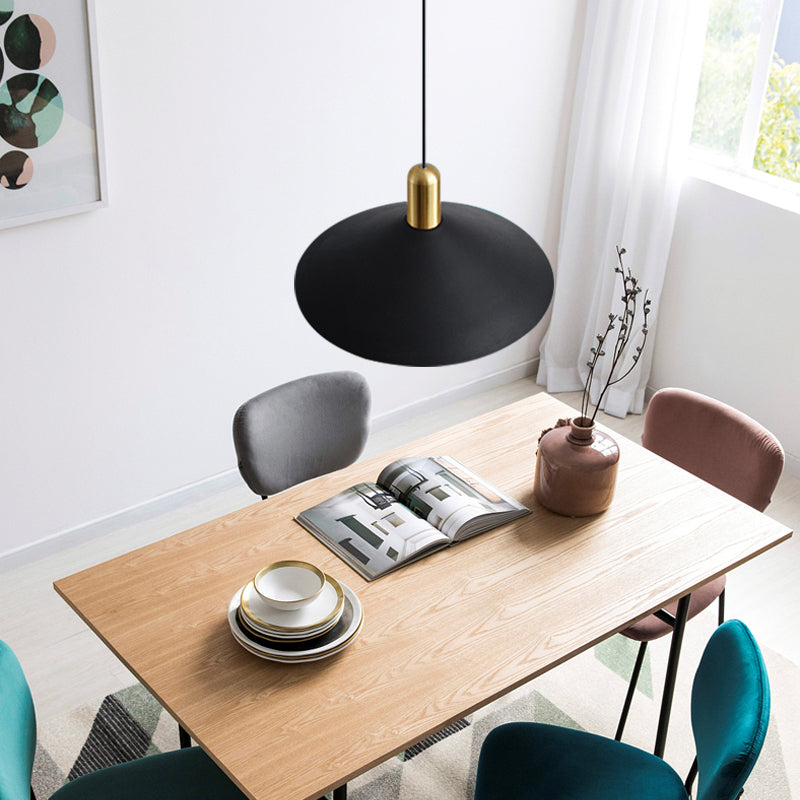 Arisha Vintage LED Lampada a Sospensione Metallo/Acrilico Bianco\Nero\Oro Soggiorno/Camera da Letto