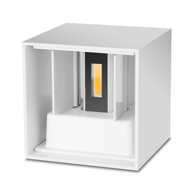 Ray Applique da Esterni Quadrato Regolabile LED