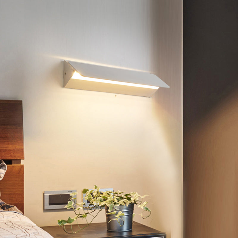 Ray Moderne LED Applique da Interno Metallo Bianco Ruotabile