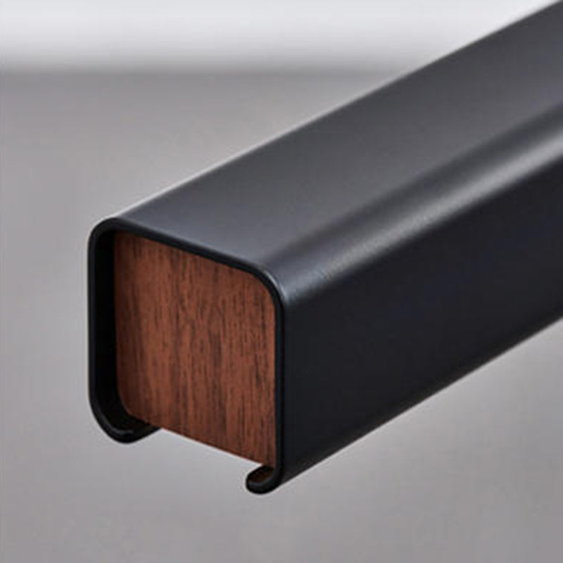 Arisha Minimalista LED Lampada a Sospensione Metallo/Legno Lineare Dimmerabile Soggiorno/Camera da Letto