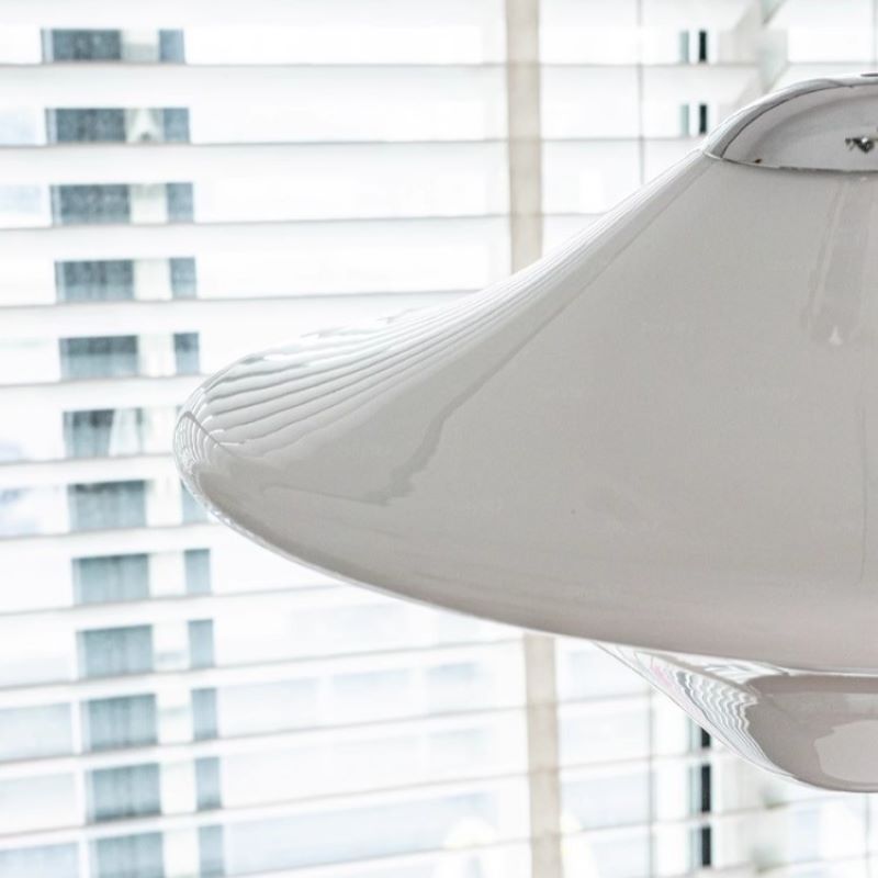 Valentina Moderno UFO Metallo Vetro LED Lampade a Sospensione Studio Camera da Letto