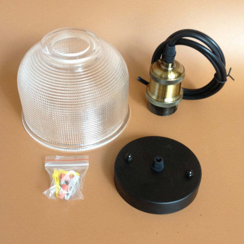 Valentina Colorato Arte Deco LED Lampade a Sospensione Vetro Camera da Letto