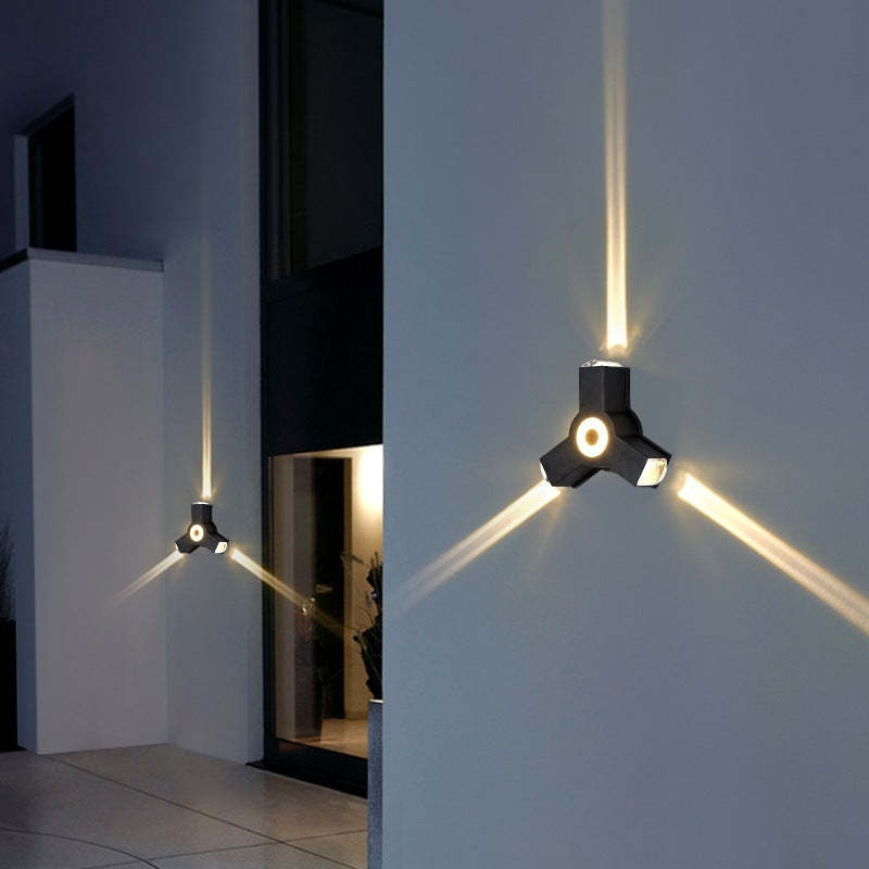 Ray Moderne LED Lampade da Esterno Croce Impermeabile Giardino/Corridoio