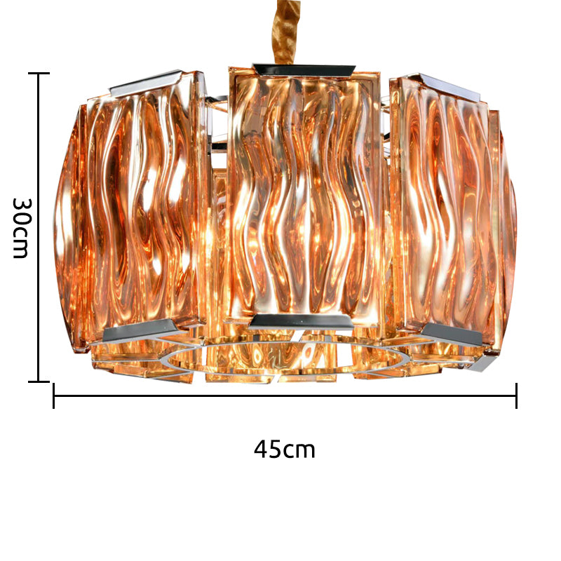 Marilyn Moderno LED Speciale Lampadario Cristallo Cancella/Champagne Soggiorno/Camera da Letto