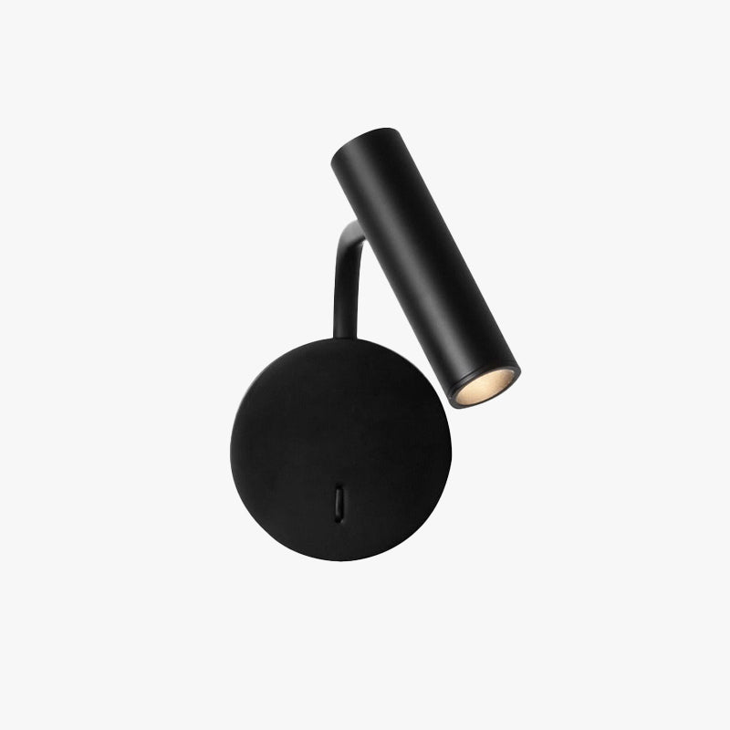 Arisha Applique LED Metallo/Acrilico Nero/Bianco/Oro Corridoio Braccio Oscillante Moderna