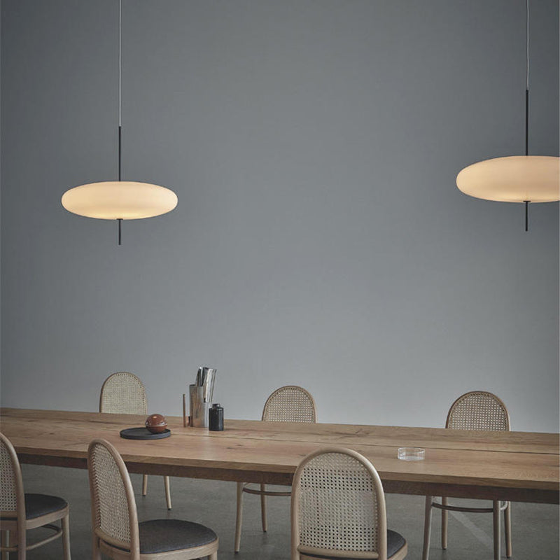 Ritta Nordico LED Moderna Lampada a Sospensione Ovale Singola