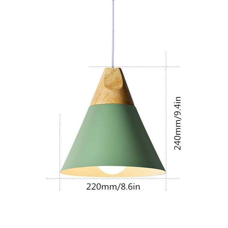 Valentina Moderno Semplice LED Lampada a Sospensione Multi-Forme Legno/Metallo Soggiorno/Camera da Letto/Cucina