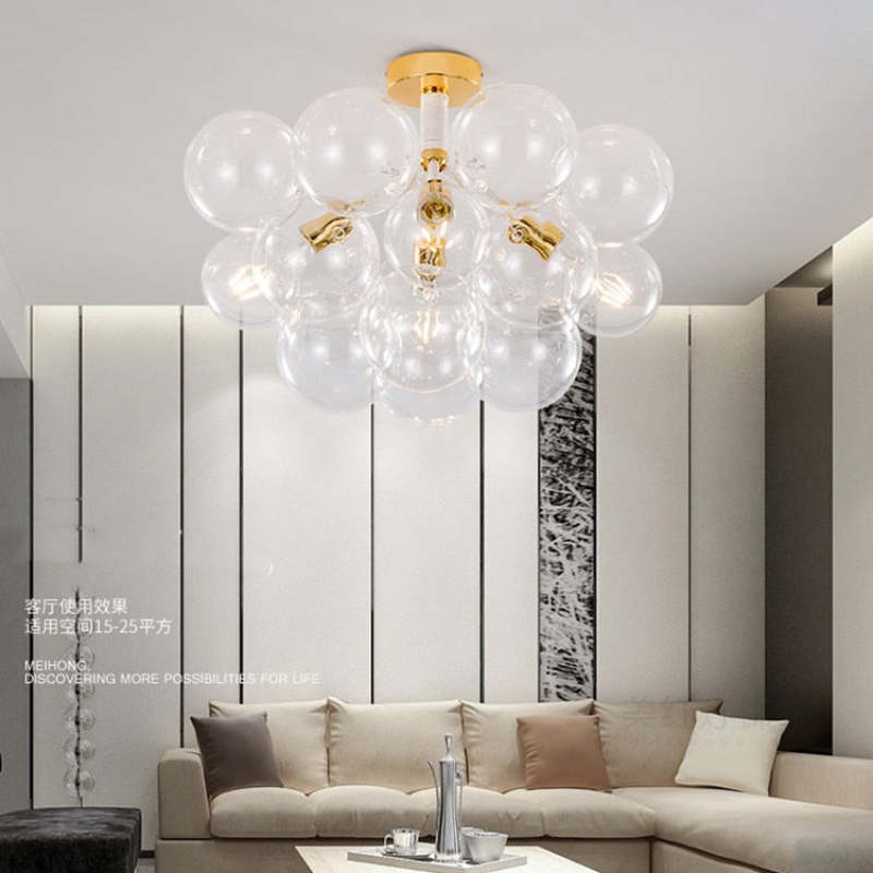 Valentina Decorativo LED Lampade a Sospensione Bianche/Nere/Caffè Bolle Soggiorno/Camera da Letto