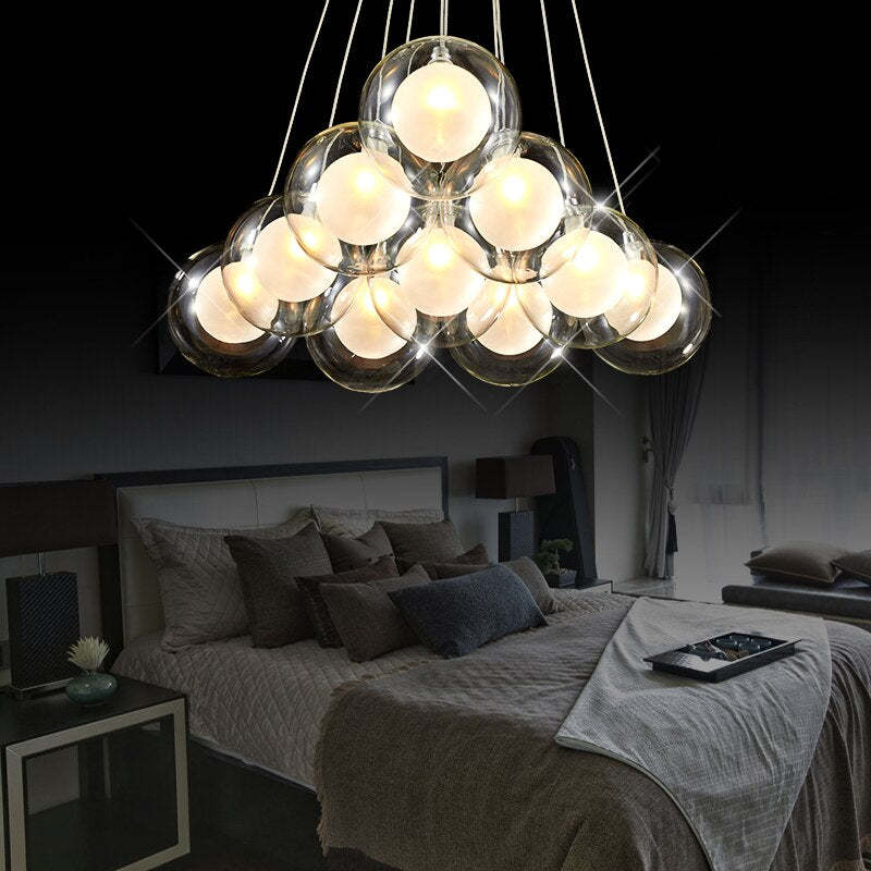 Valentina Lampade a Sospensione Acilico Bolle Moderne Camera da Letto