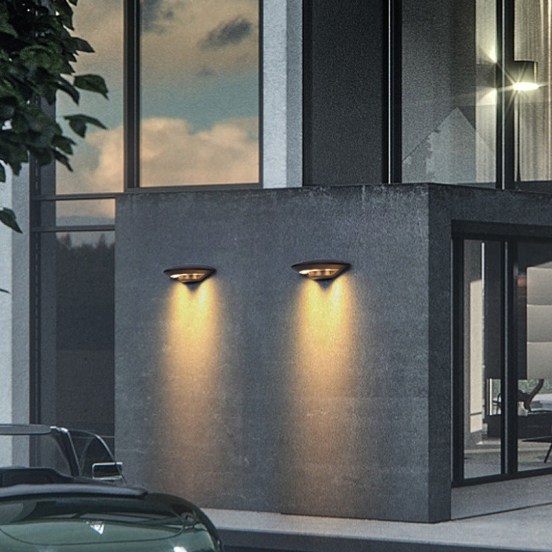 Ray Moderne LED Lampade da Esterno Metallo/Acrilico Caldo Impermeabile Disco Volante