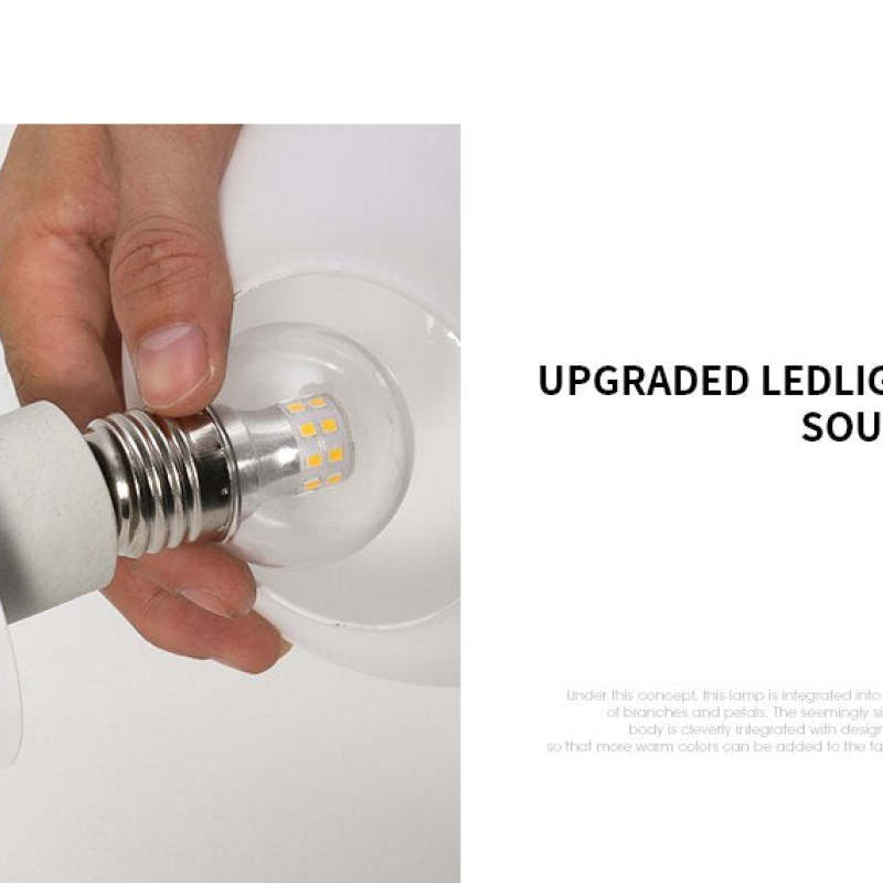 Arisha Moderni Bellissimi Soffitto LED Lampadari Acrilico Vetro