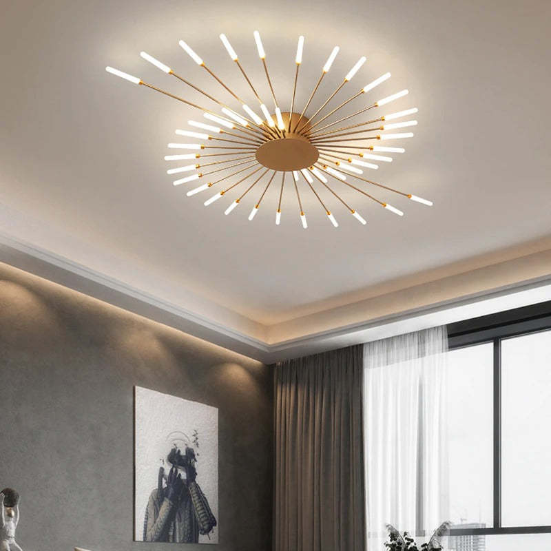 Arisha Moderni LED Montaggio Incasso Plafoniere Fuochi Artificiali