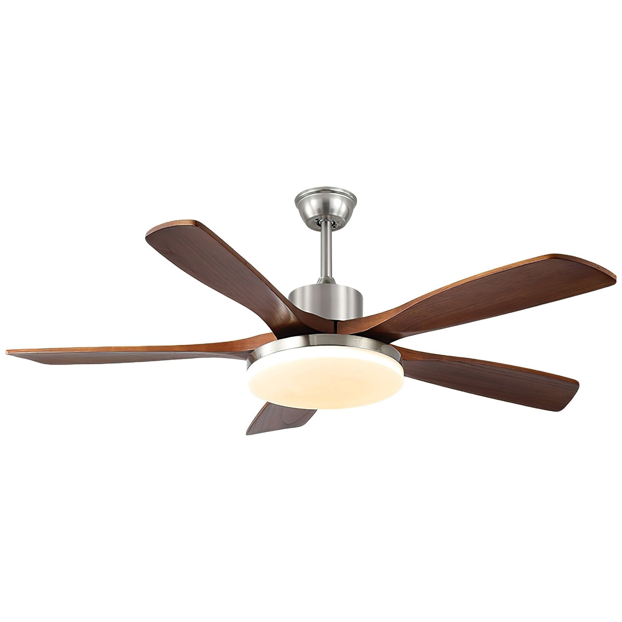 Ventilatore da soffitto Orvian con luce e telecomando per velocità e luce