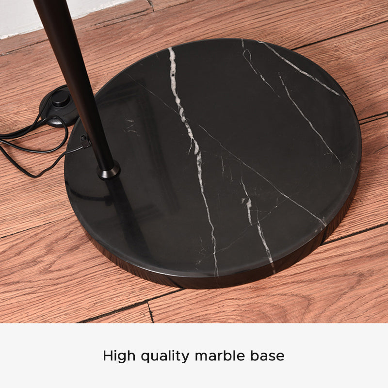 Avi Moderna LED Lampada da Terra Metallo Canna da Pesca Nero Soggiorno/Camera da Letto