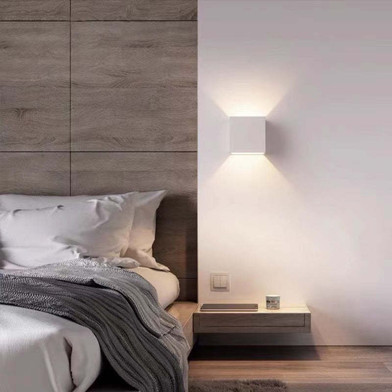Ray Applique da Esterni Quadrato Regolabile LED