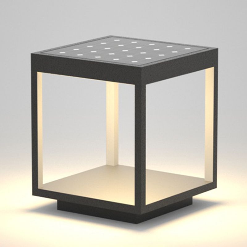 Lampada da Esterno LED Moderna Rettangolare Metallo Ray