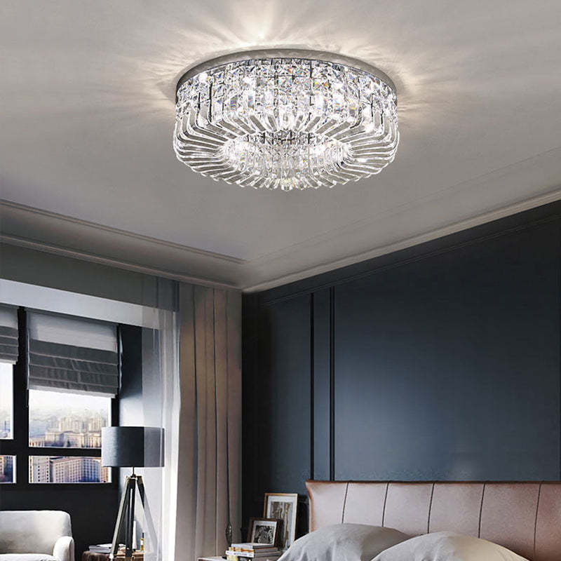 Kristy Lusso Cristallo LED Metallo/Cristallo Plafoniera Candeliere Oro