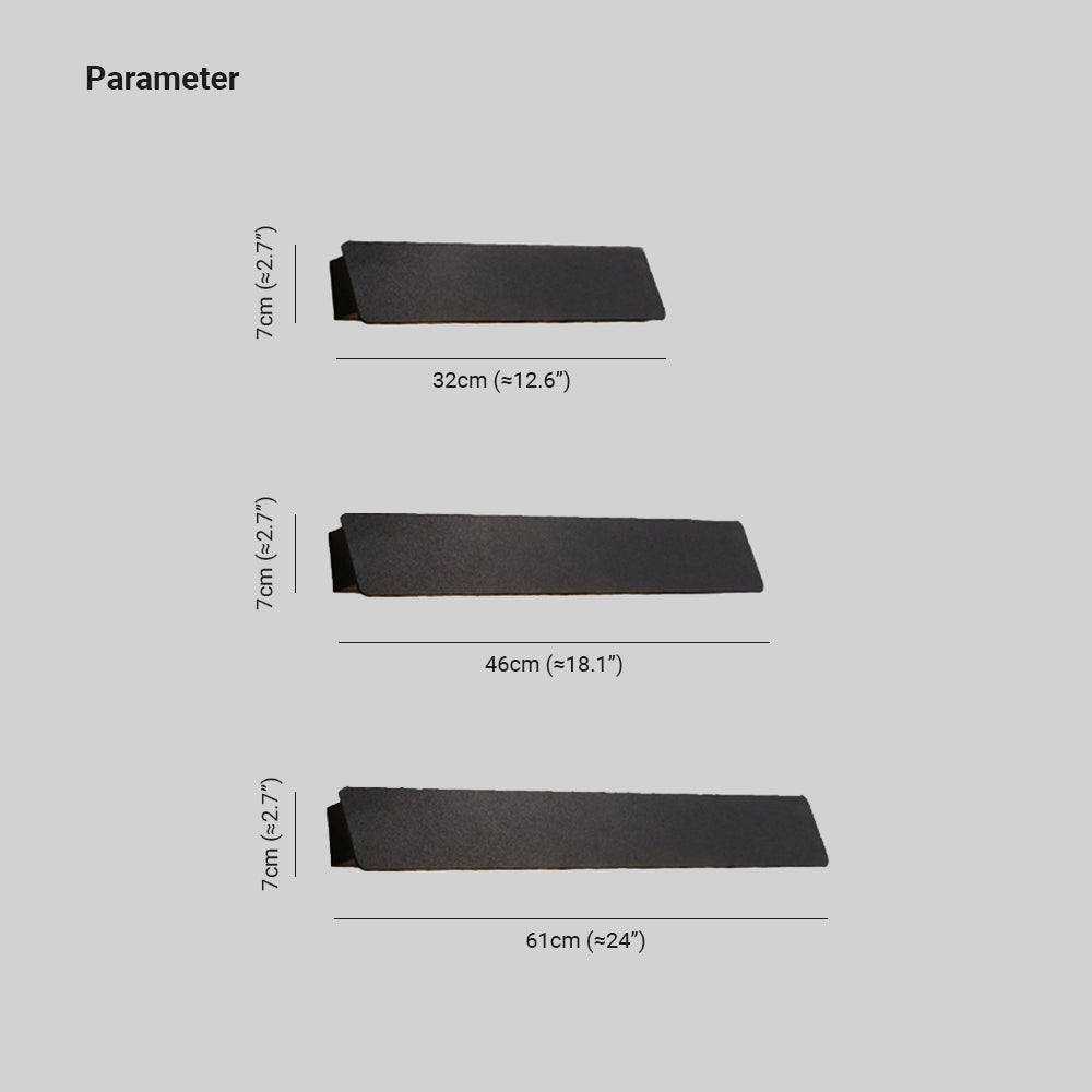Ray Industriale Lineare Metallo Applique da Esterno