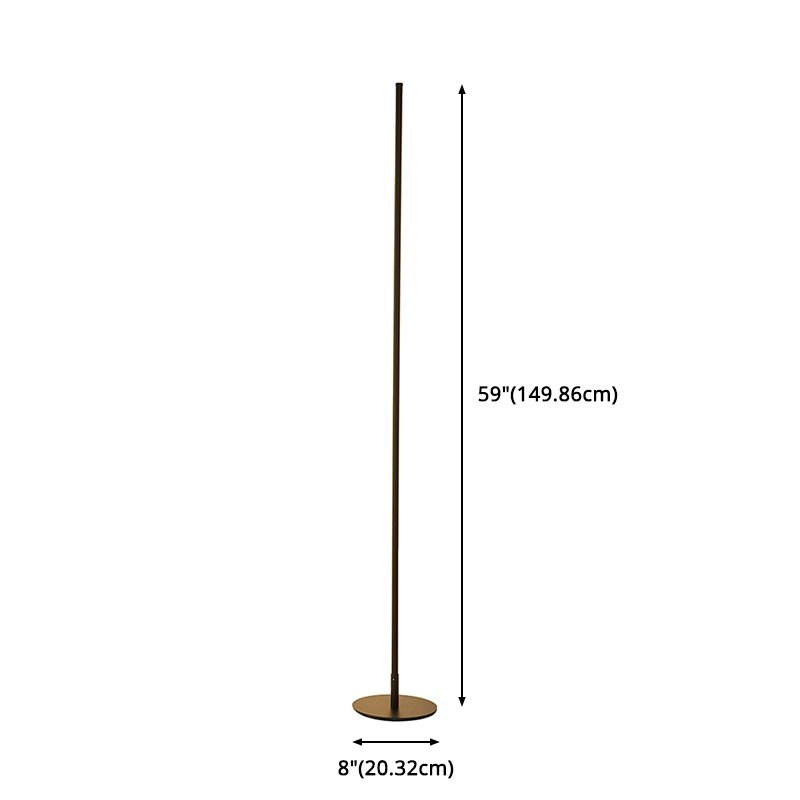 Arisha Minimalista Moderna LED Lampada da Terra Lineare