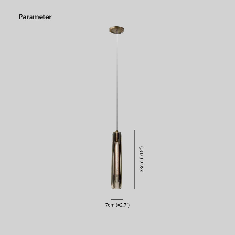 Arisha Designer LED Vetro Lampade a Sospensione