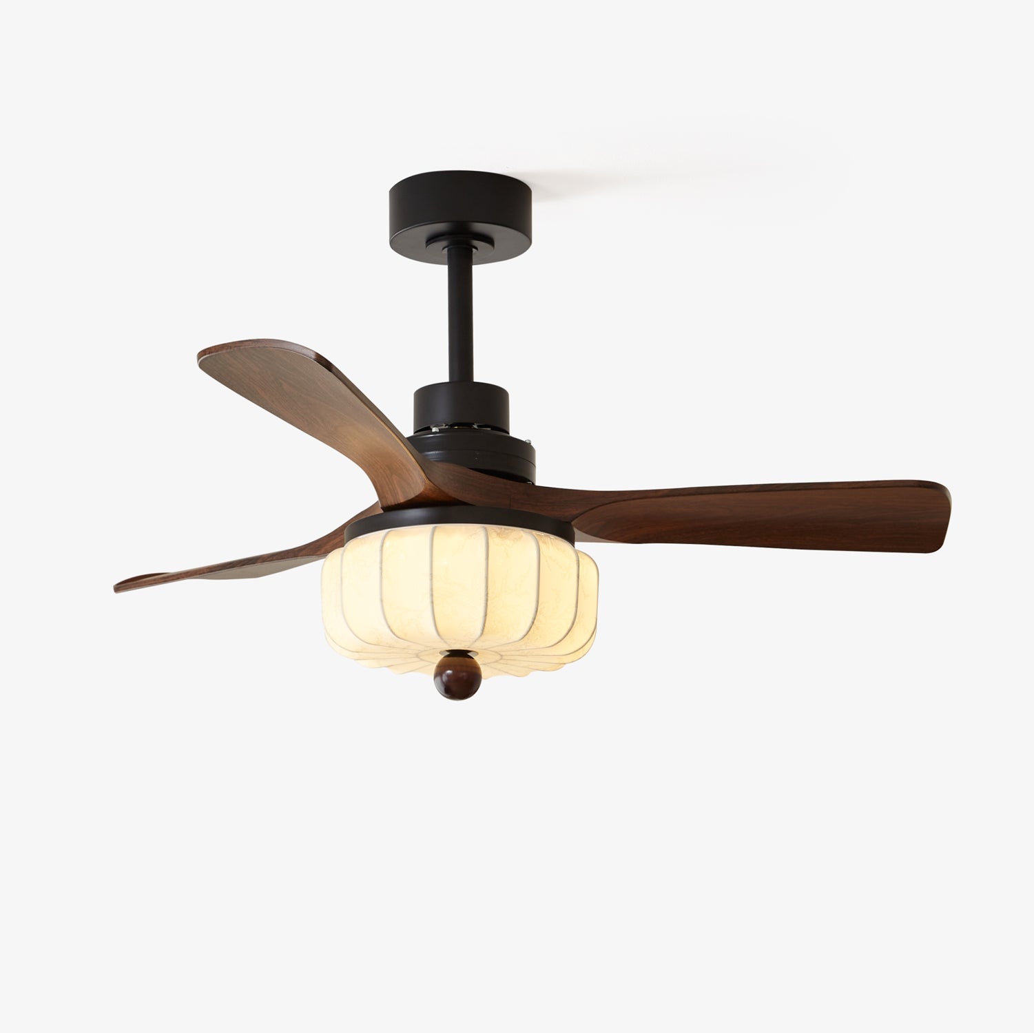 Ventilatore da soffitto vintage Svelk con luce, diametro 92 cm