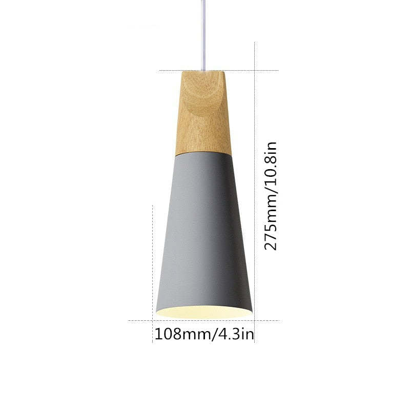 Valentina Moderno Semplice LED Lampada a Sospensione Multi-Forme Legno/Metallo Soggiorno/Camera da Letto/Cucina