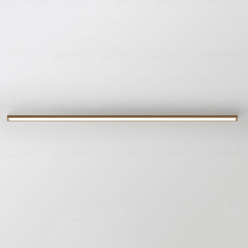 Arisha Moderna LED Plafoniera Legno Acrilico Lineare Soggiorno/Camera da Letto