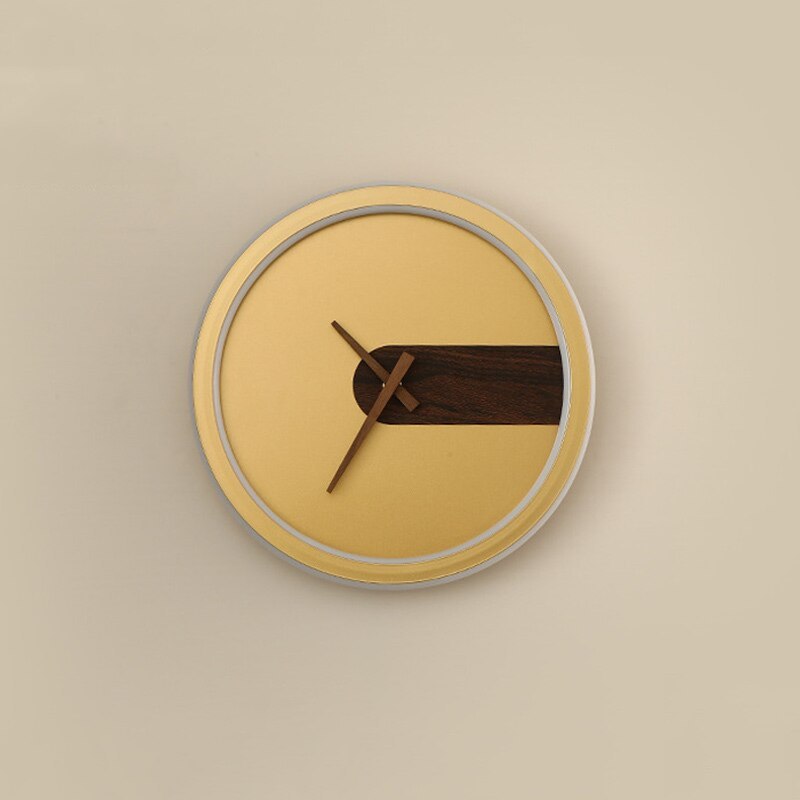 Arisha Moderna Design LED Urbano Applique 3 Colori Marrone Scuro Orologio Soggiorno/Camera da Letto