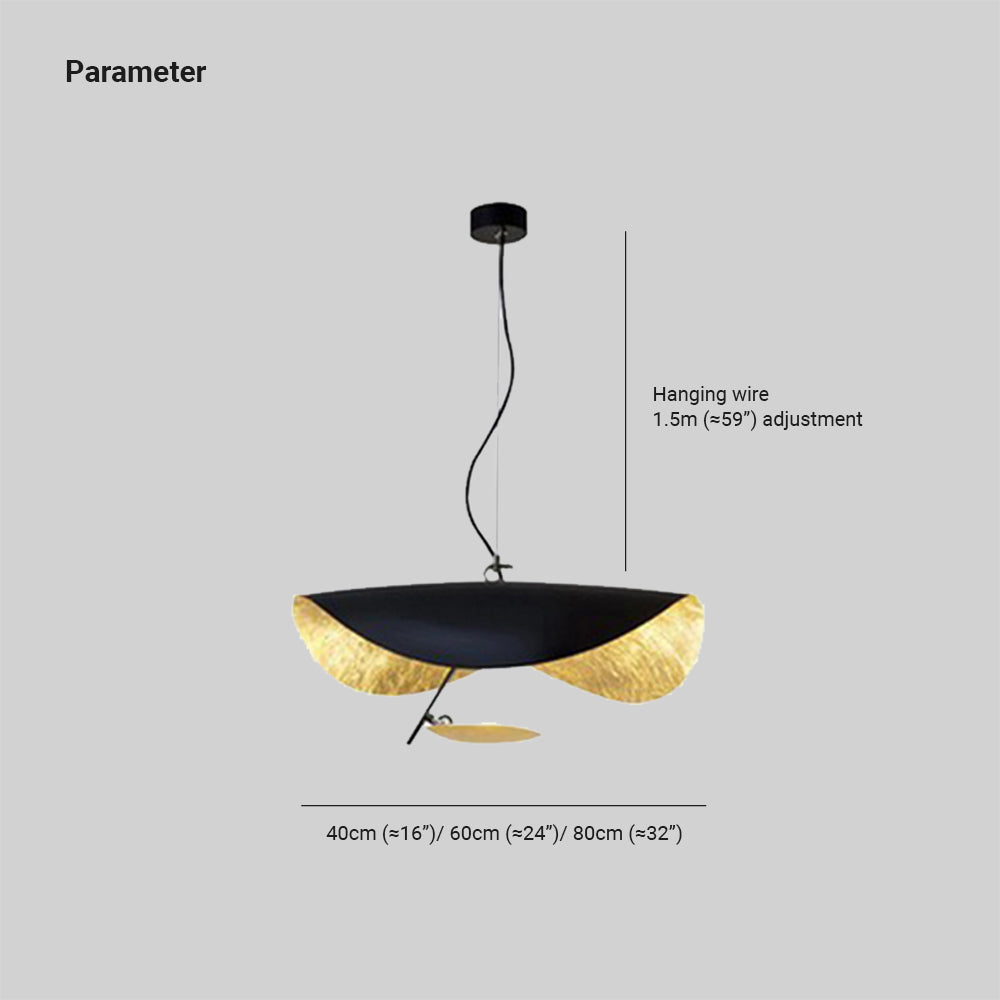Arisha Design Metallo Lampade a Sospension
