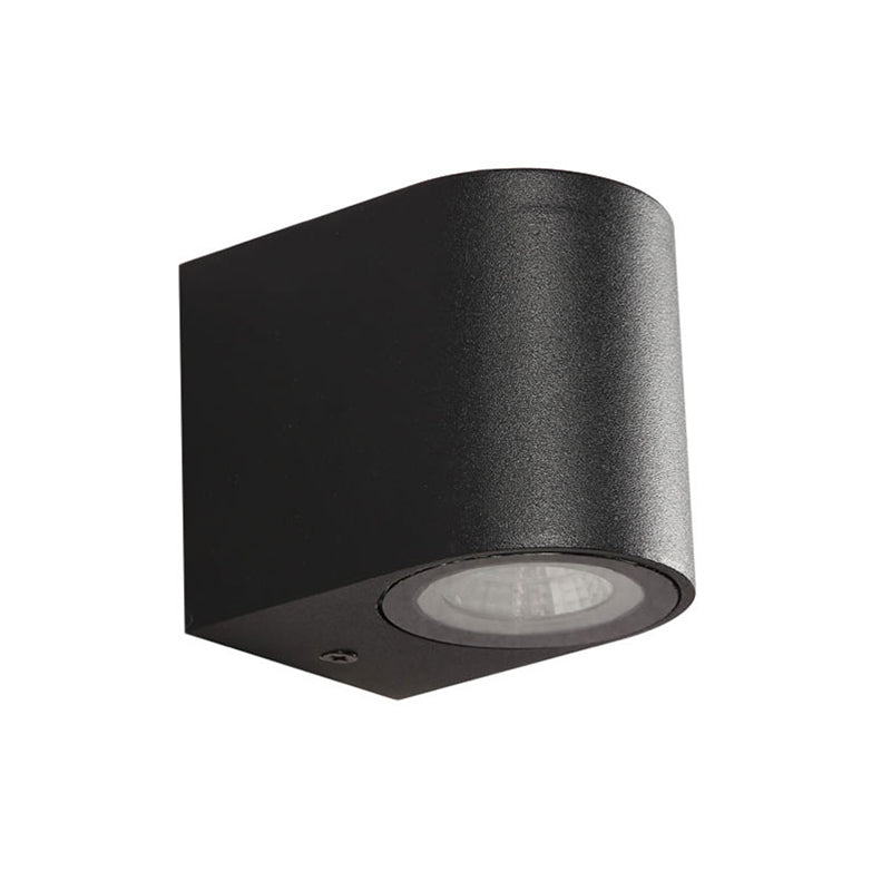 Ray Moderne LED Lampade da Esterno Metallo Nero Quadrato Minimalista