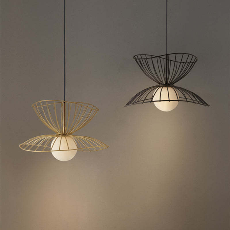 Renée Moderne LED Lampade a Sospensione Metallo Oro/Nero Cucina