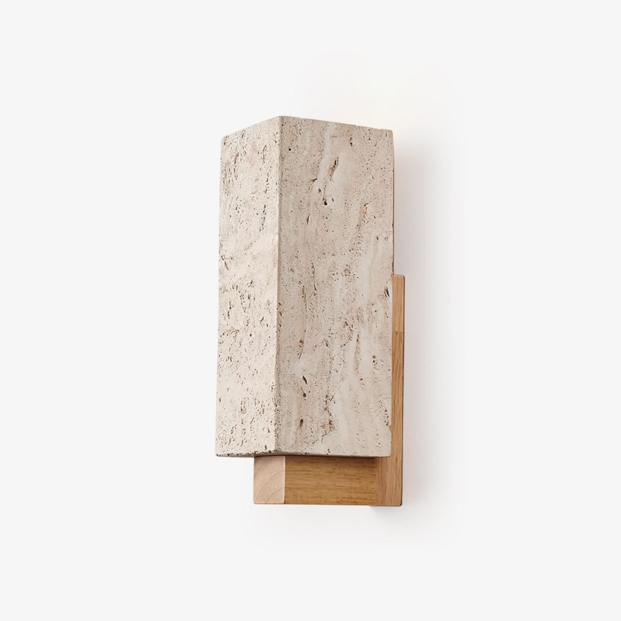 Elsoran Travertine Block Wall Light - Neutralighting