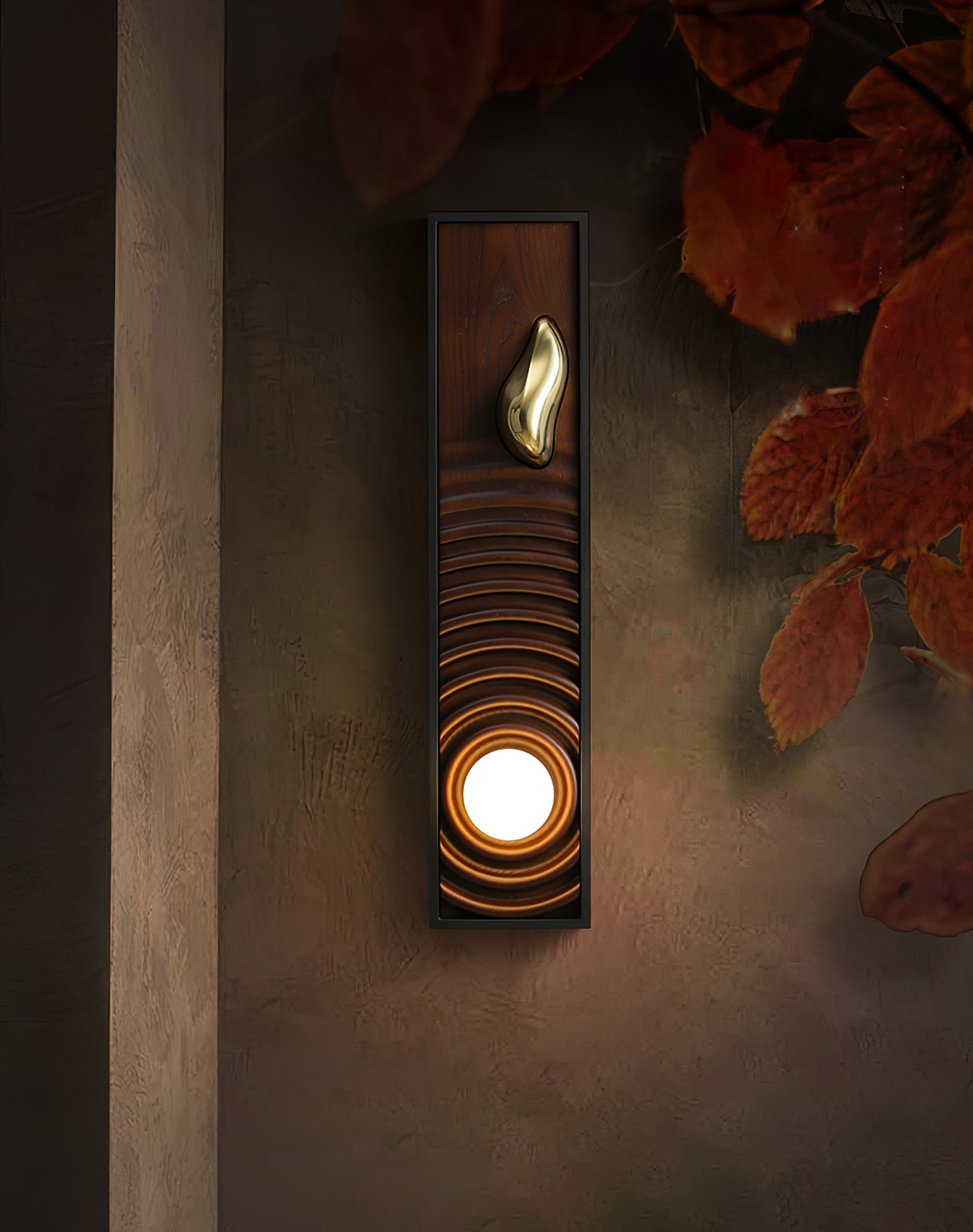 Caleb Vintage Wood Wall Lamp - Blowlighting